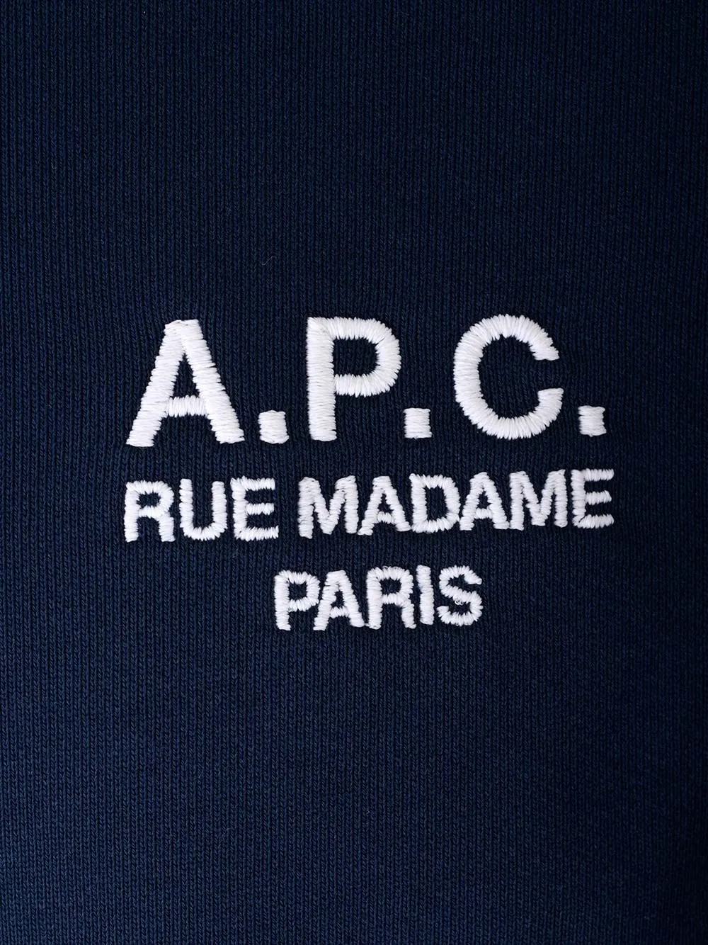   A.p.c.  Felpa basic blu  