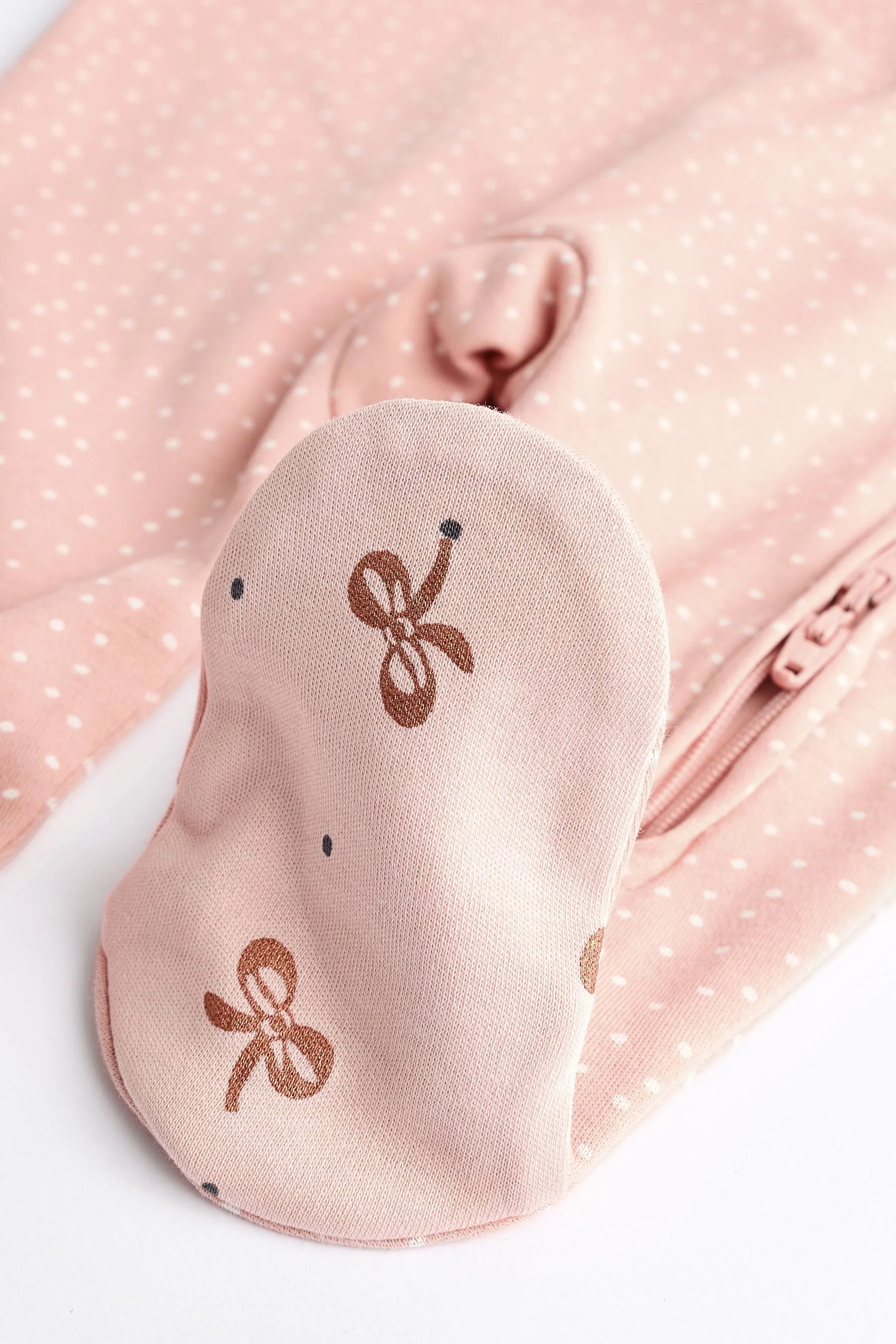 Baby Character Zip 100% Cotton Sleepsuits 3 Pack (0mths-2yrs)    