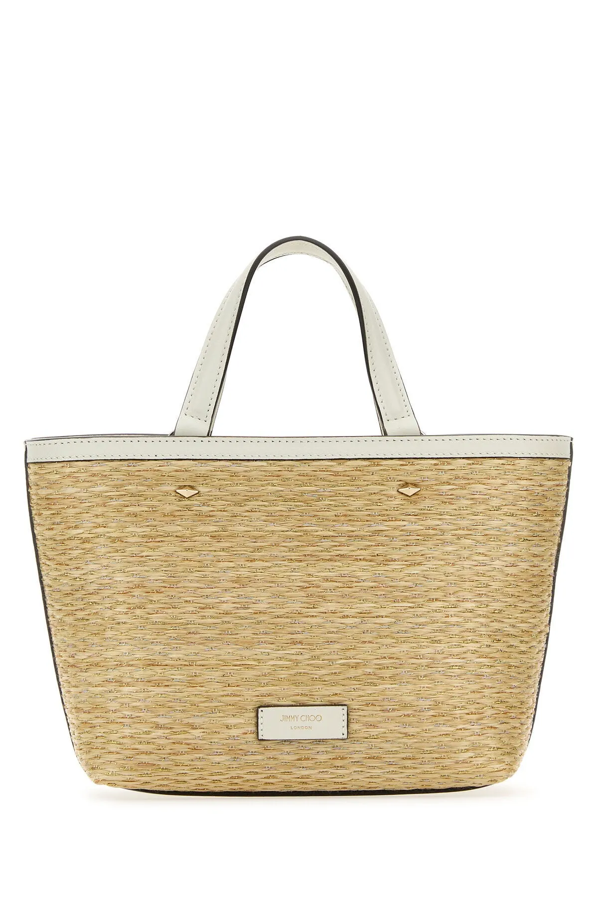 Beige raffia mini Marli handbag    