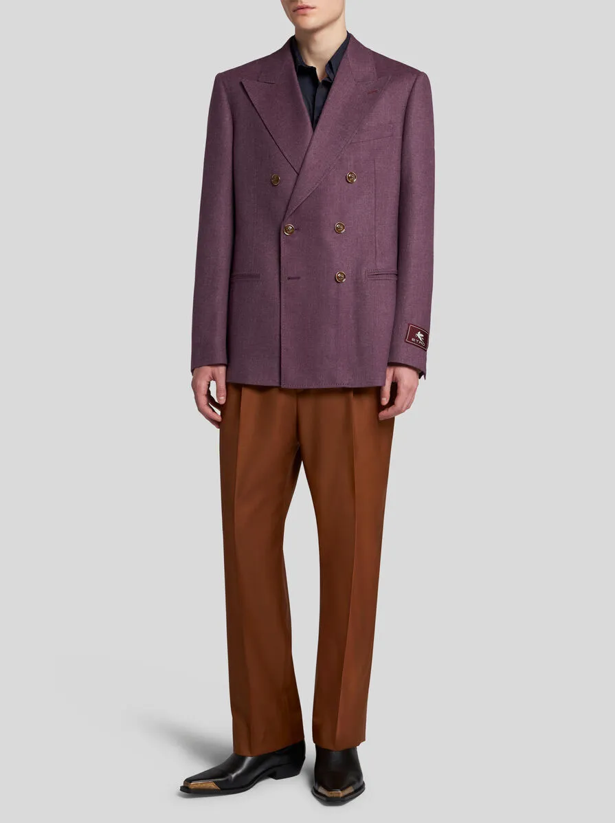 BLAZER DOPPIOPETTO IN CASHMERE