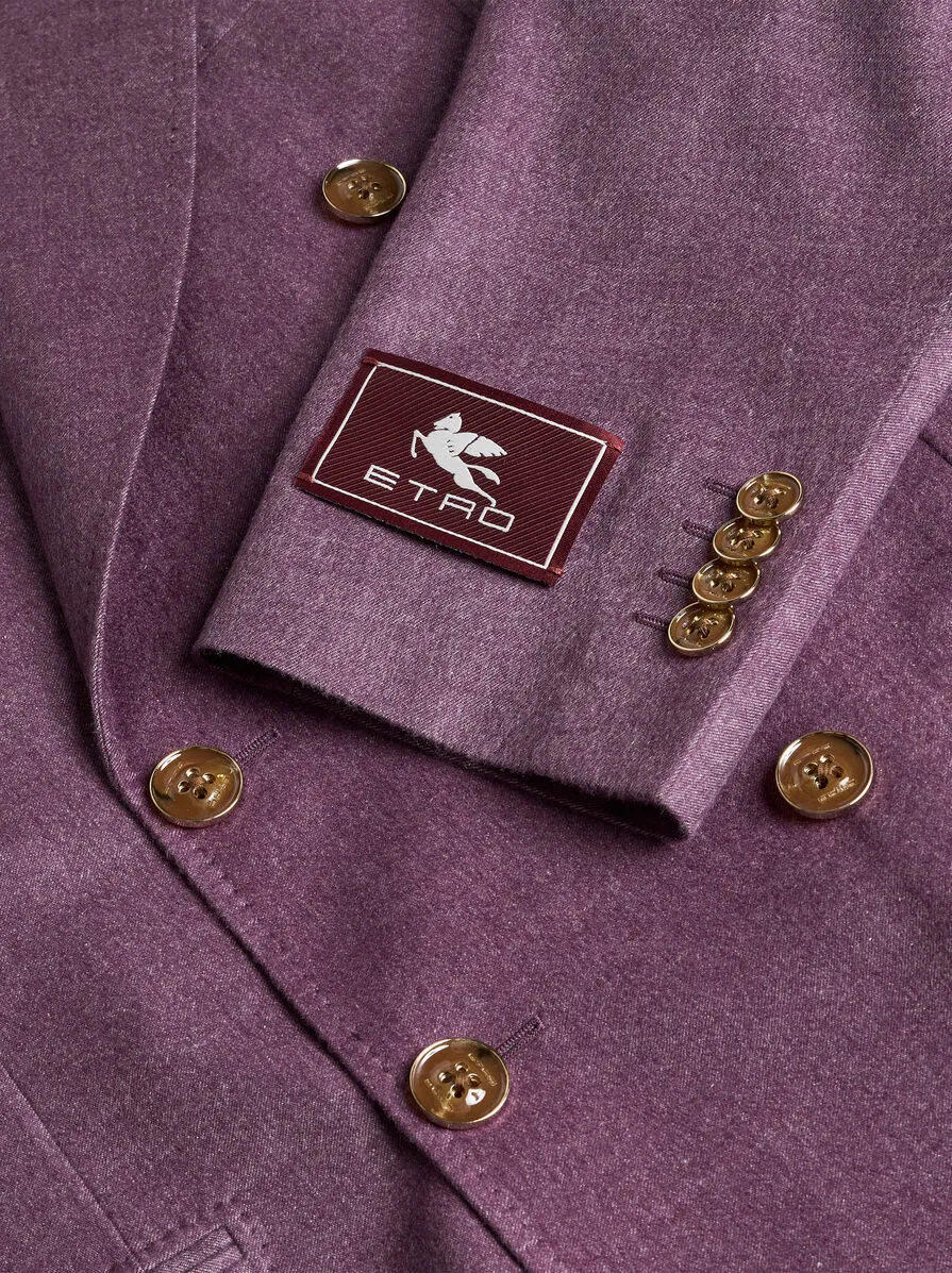 BLAZER DOPPIOPETTO IN CASHMERE
