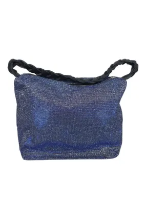 borsa donna bauletto blu