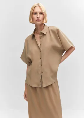Camicia modal oversize