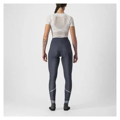 Castelli Velocissima Long Tights Donna Blu/Grigio Argento