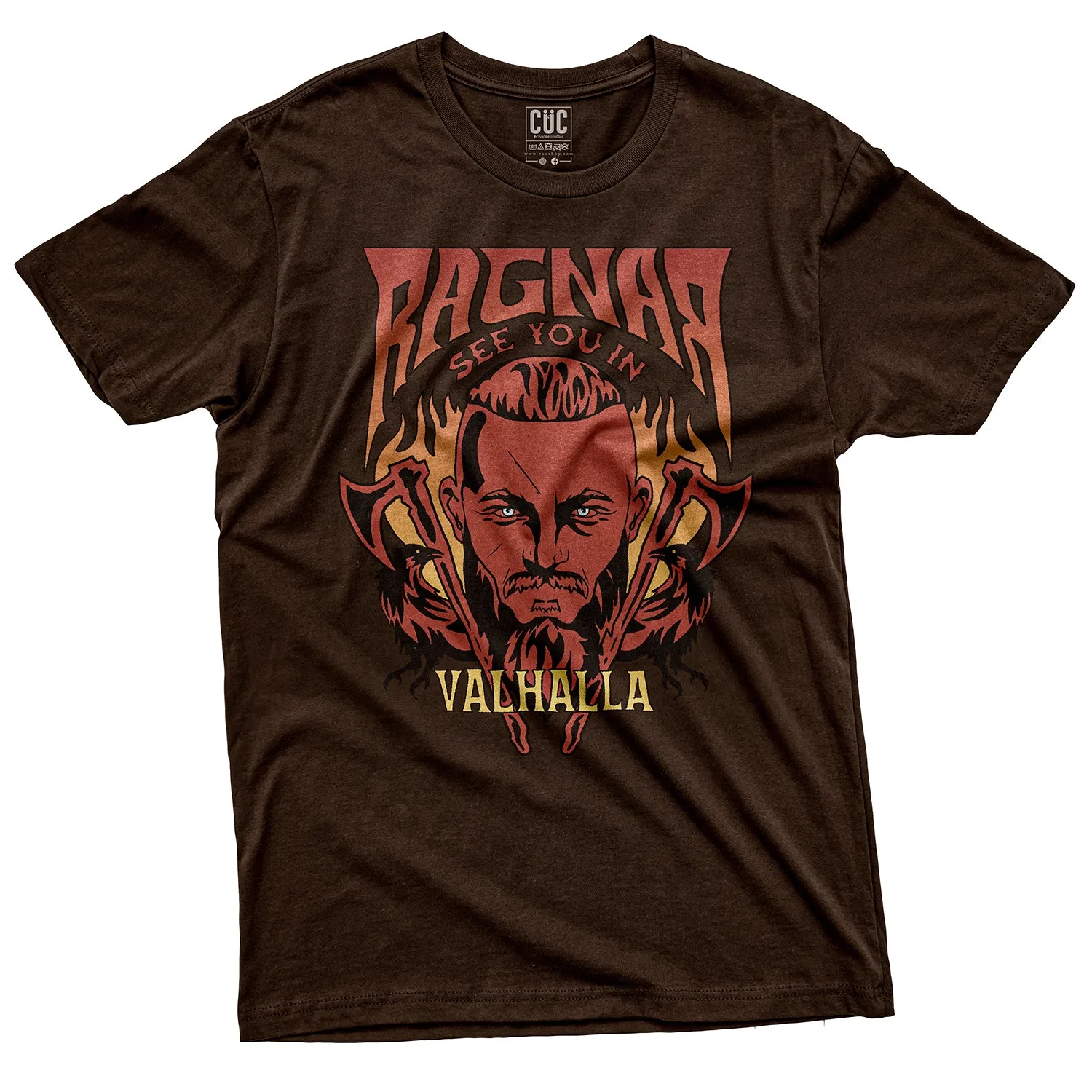 CUC T-Shirt RAGNAR - Vikings - Valhalla #chooseurcolor