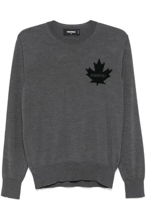 DSQUARED Abbigliamento,Maglieria Maglione in lana grigio 