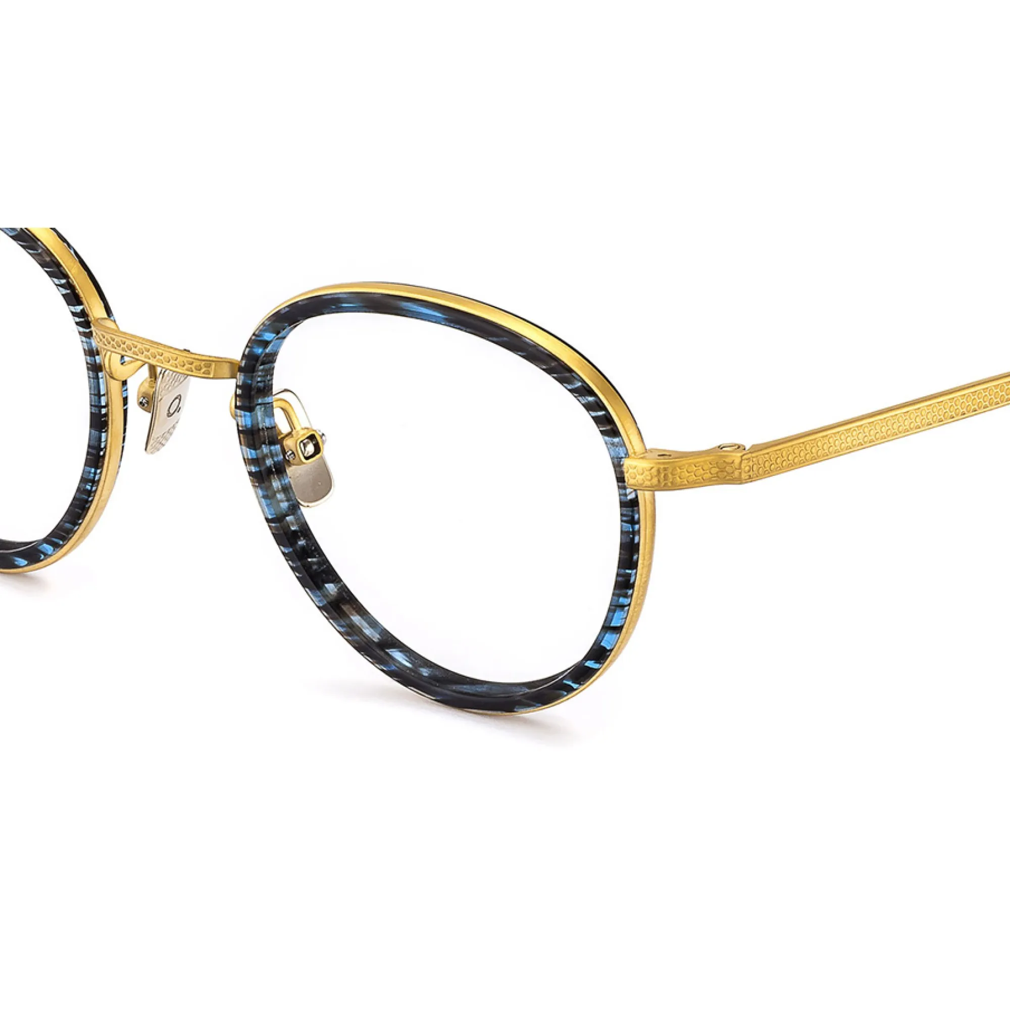   Etnia Barcelona ROXBURY - BLGD Oro Blu | Occhiale Da Vista Unisex 