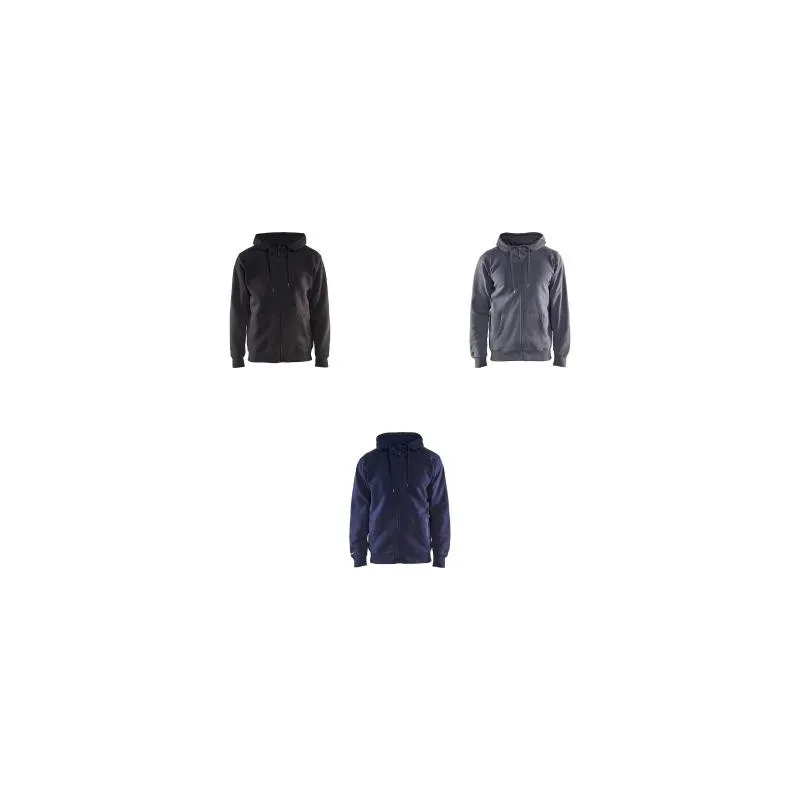 Felpa da Lavoro Blaklader con capuccio zip intera 336610488800L