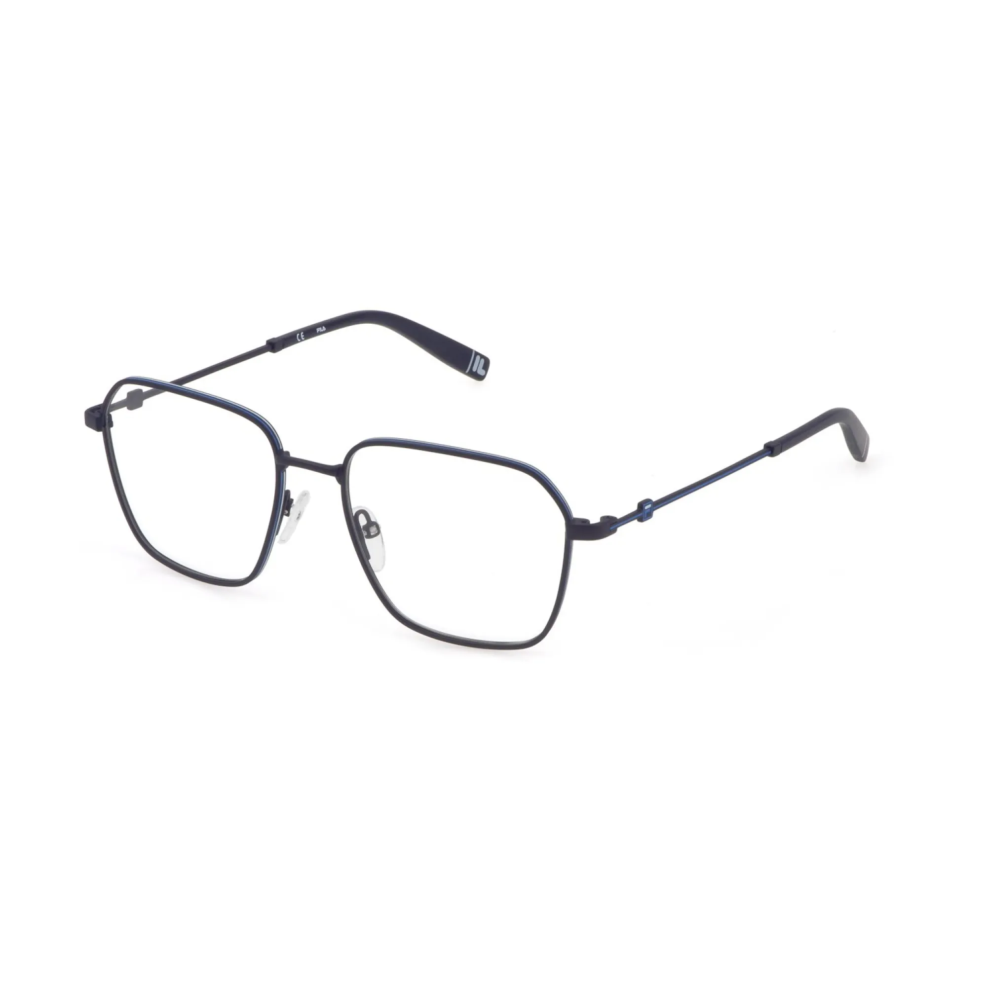   Fila VFI308 Street 08KA Blu Opaco | Occhiale Da Vista Unisex 