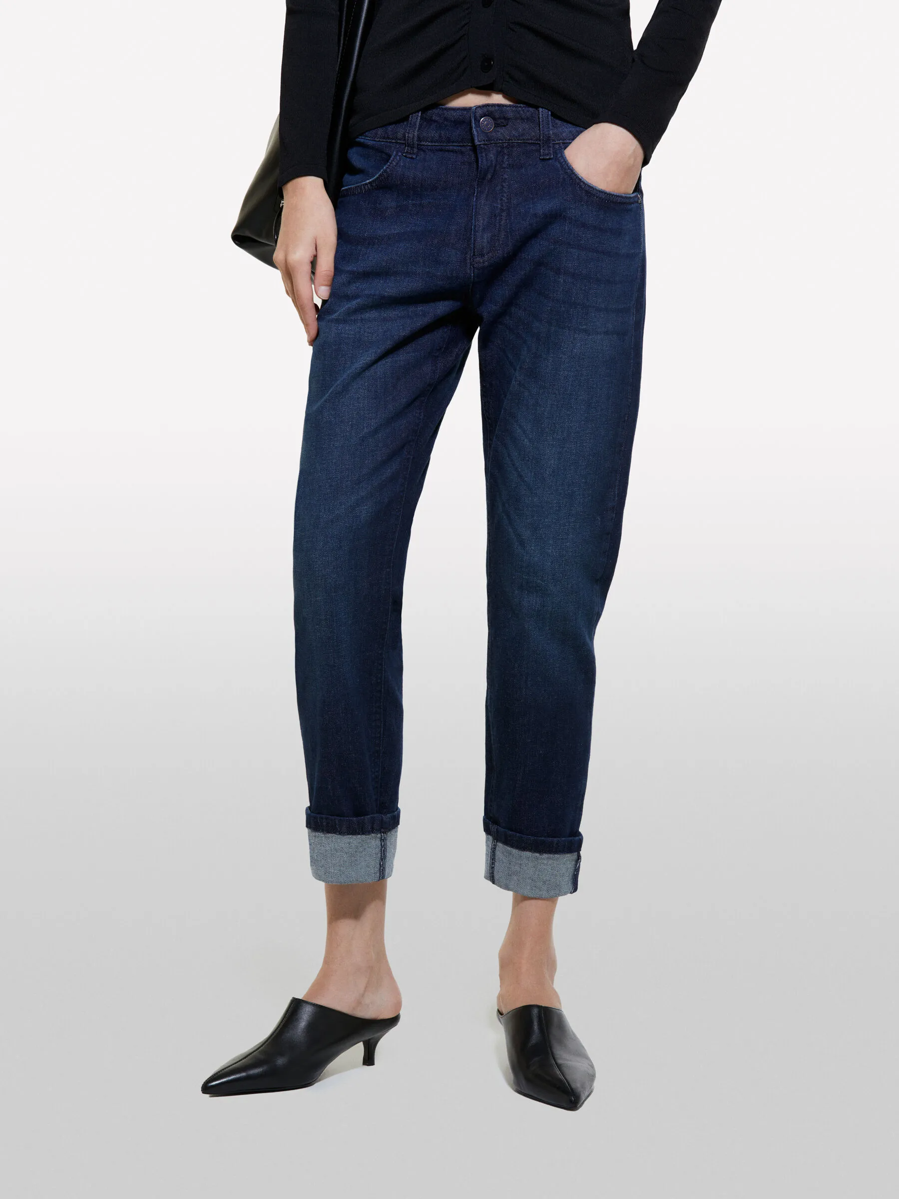 Jeans Lima blu scuro slim carrot fit