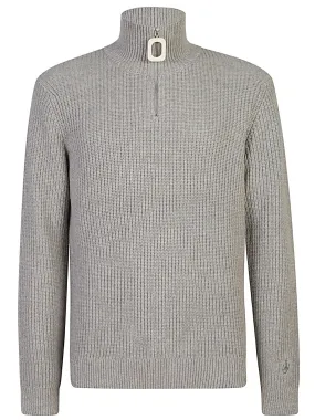 JW Anderson-Maglione con mezza zip