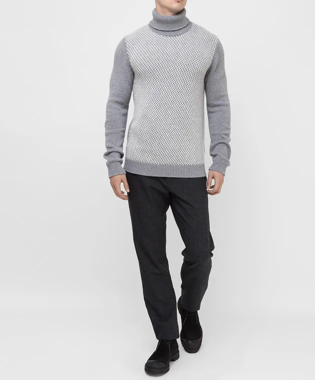 Kiton Maglione con motivo UMK0070