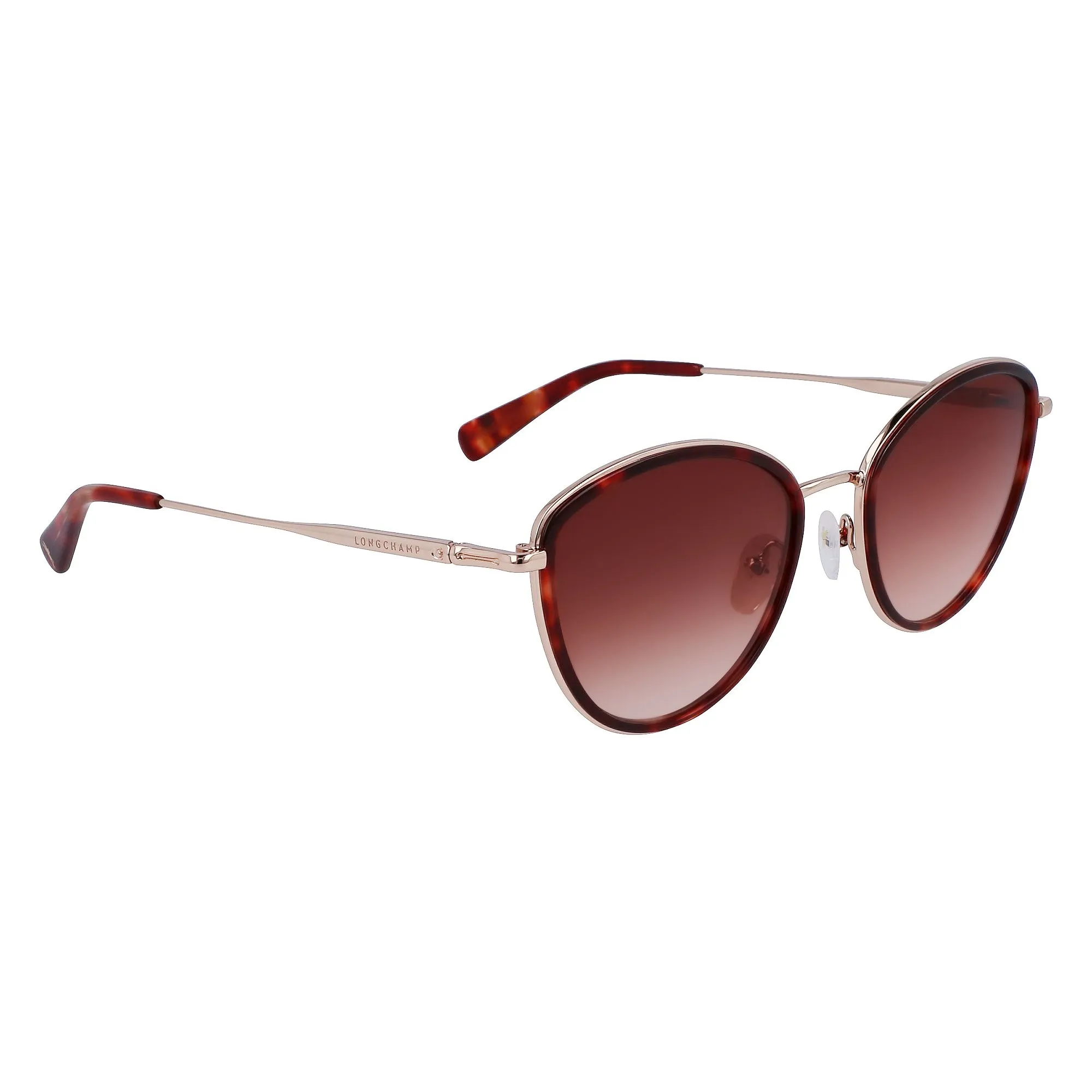   Longchamp LO 170S - 612 Avana Rosso Oro Rosa | Occhiale Da Sole Donna 