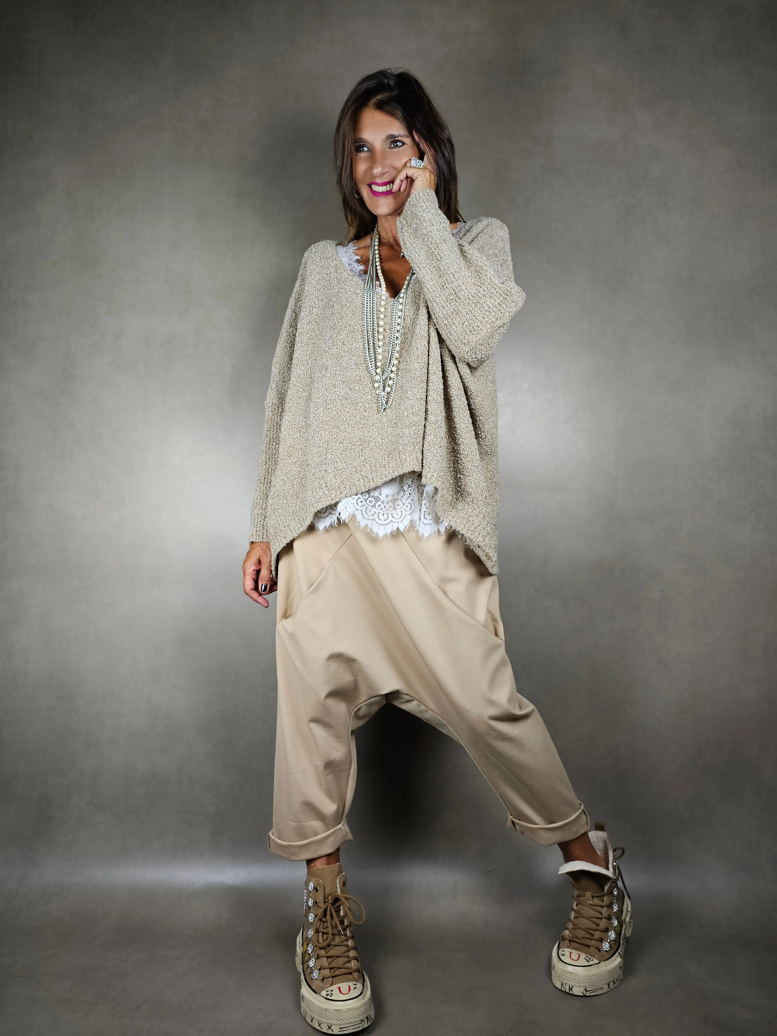 maglione boucle over sv 26wo12pa62acr