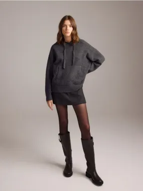 Maglione con cappuccio