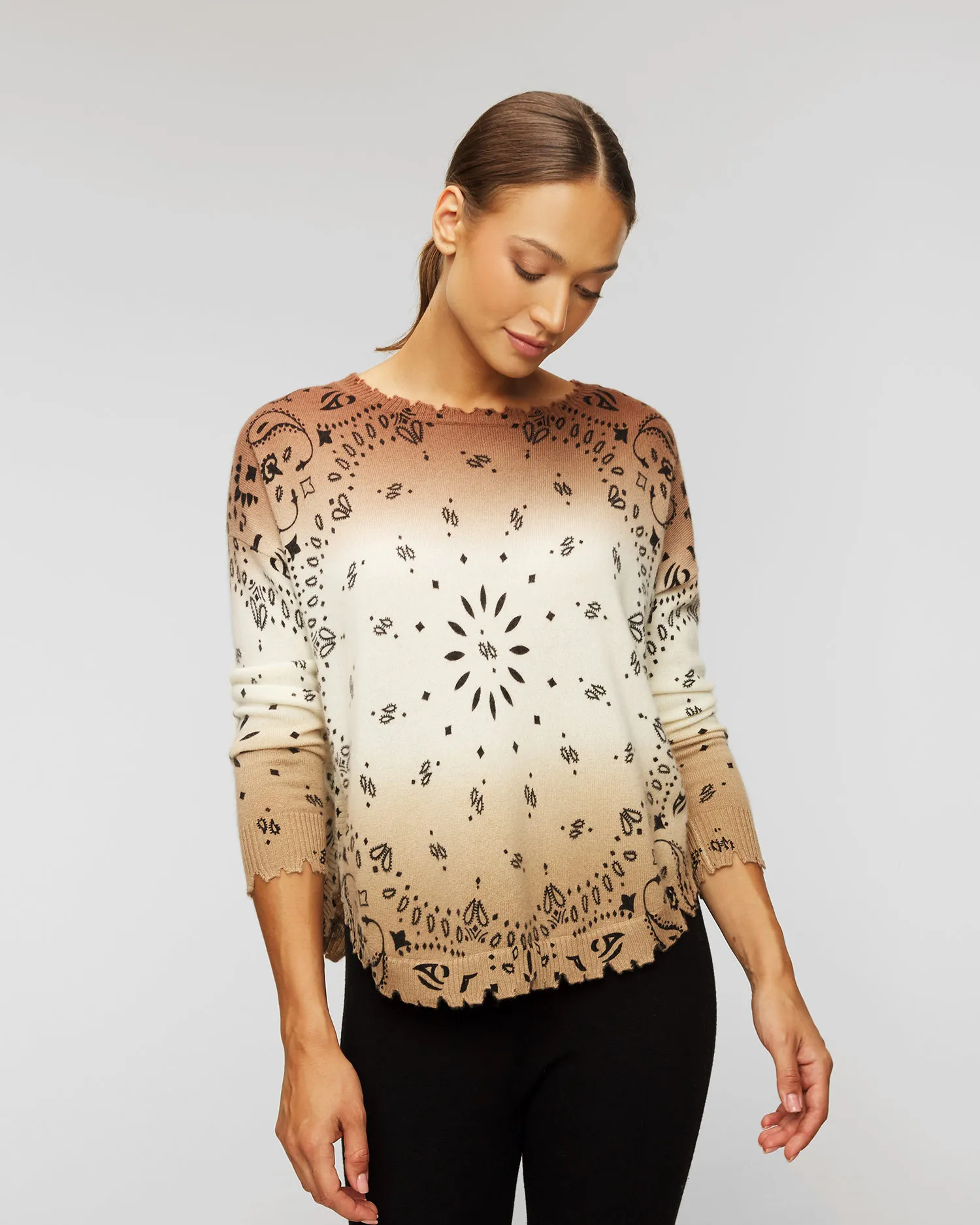 Maglione in cashmere da donna Kujten Malo f2541-1301