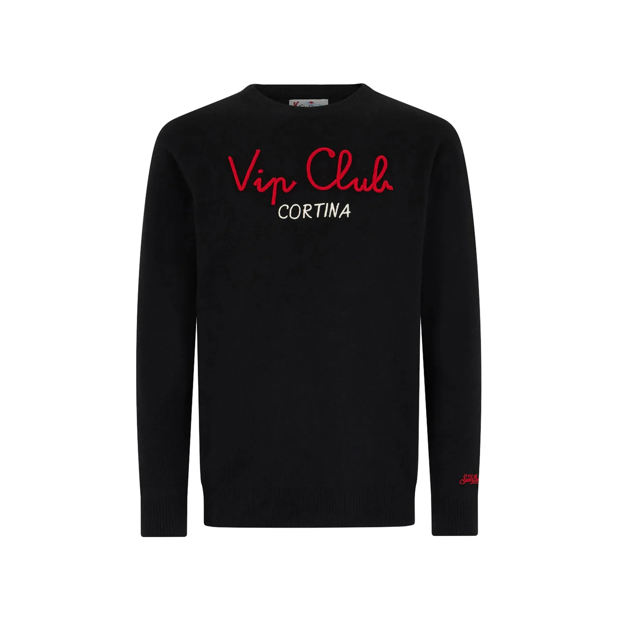 Maglione Uomo Heron Nero con stampa