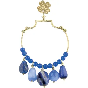 Mono orecchino donna gioiello Lebole Maison Gotico Caratteri Mobili