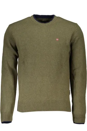 NAPAPIJRI MAGLIONE UOMO VERDE