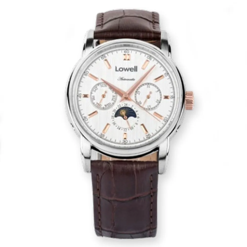 Orologio da uomo Lowell Vespucci PL6020-0127 cinturino Marrone