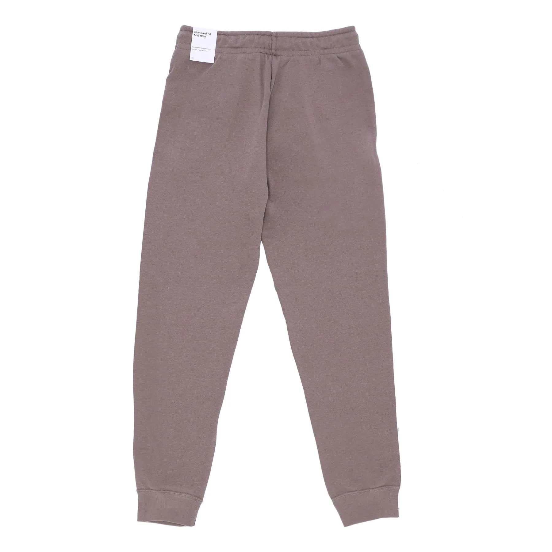 Pantalone Tuta Felpato Donna Sportswear Essential Pant Reg Fleece Olive Grey/black