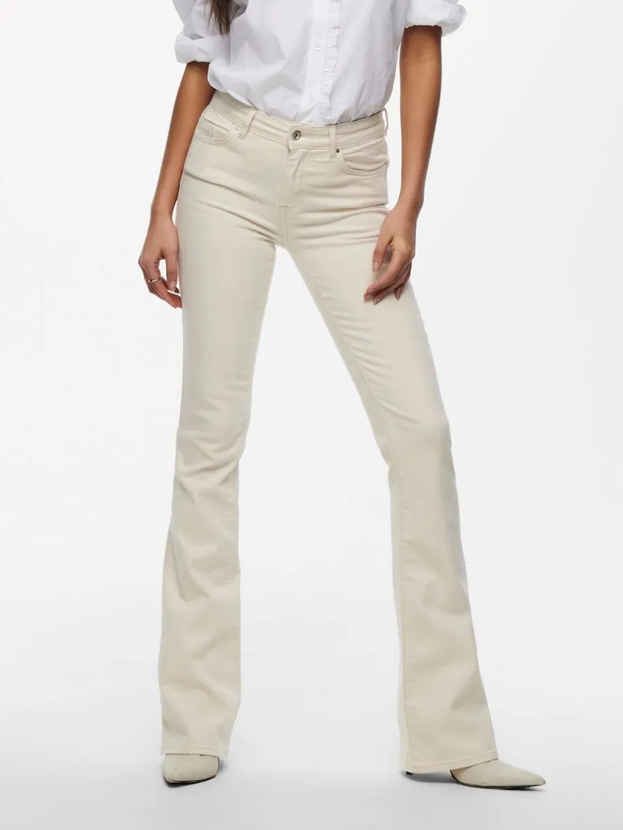 PANTALONI Donna ONLY 15230778 BLUSH ECRU