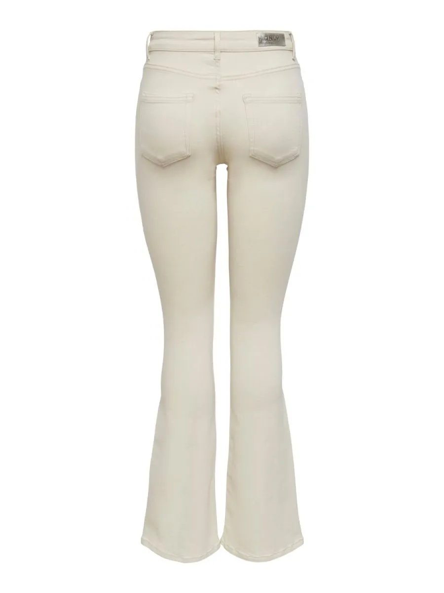 PANTALONI Donna ONLY 15230778 BLUSH ECRU