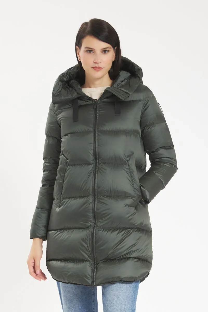 Piumino Donna Verde