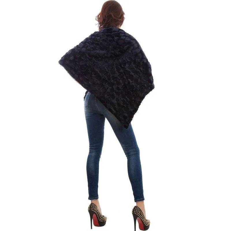 Poncho donna coprispalle mantella S3