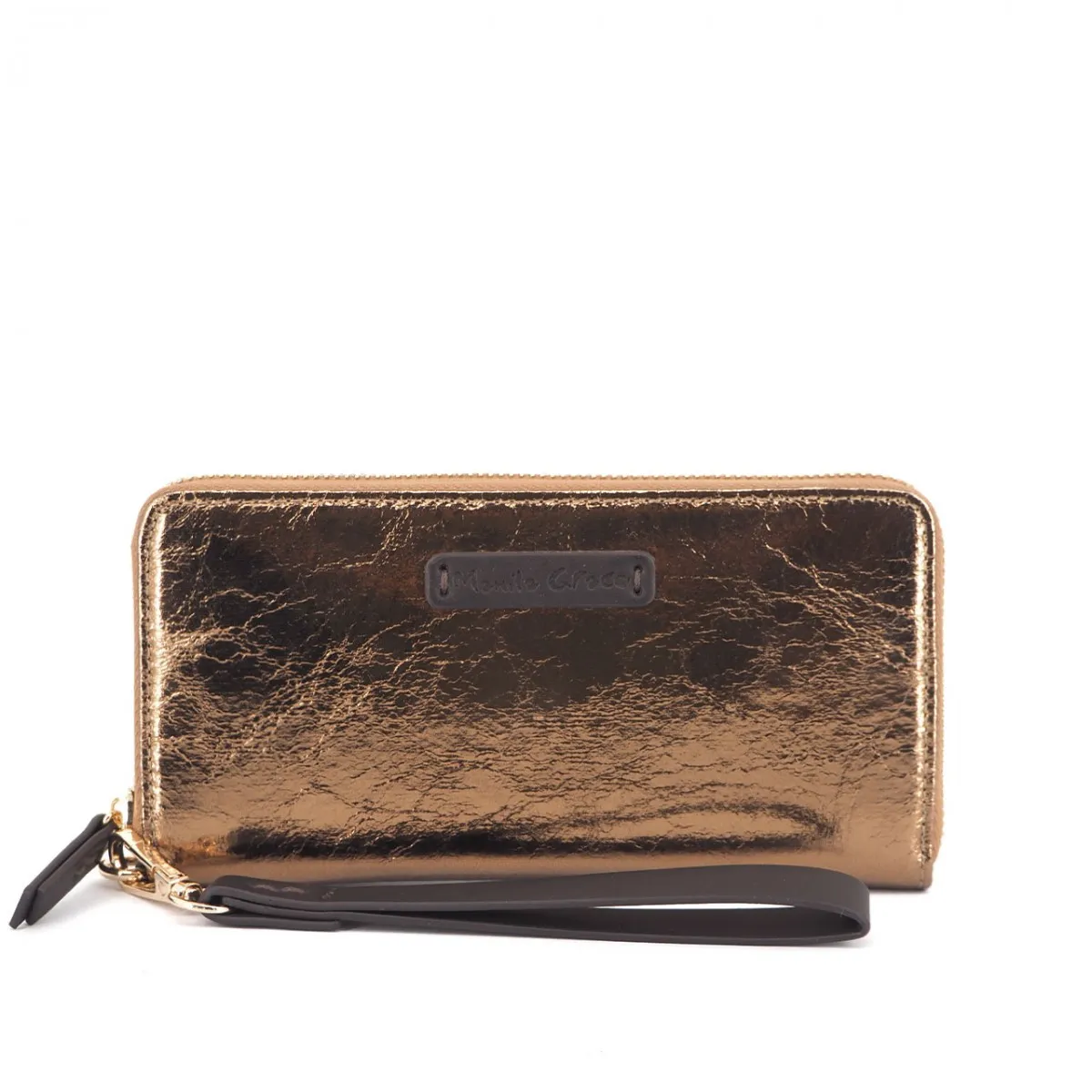 Portafoglio Zip Around, Bronzo