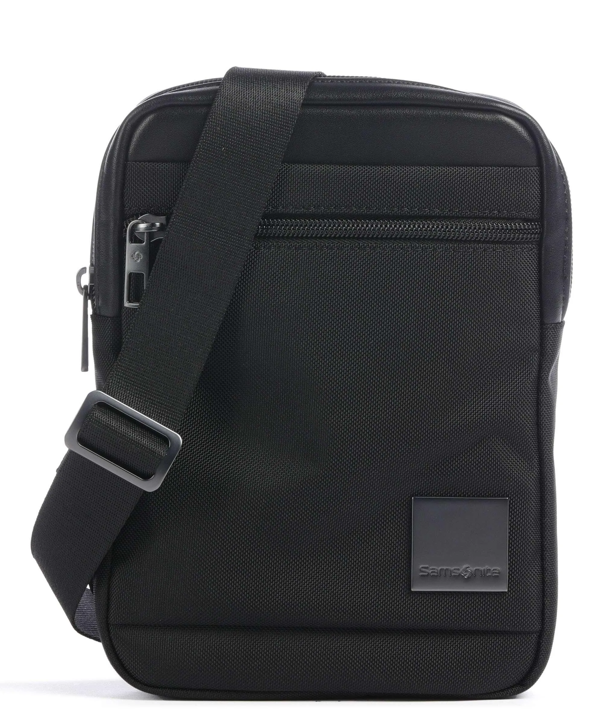 Samsonite Hip-Square S Borsa a tracolla poliestere riciclato nero  