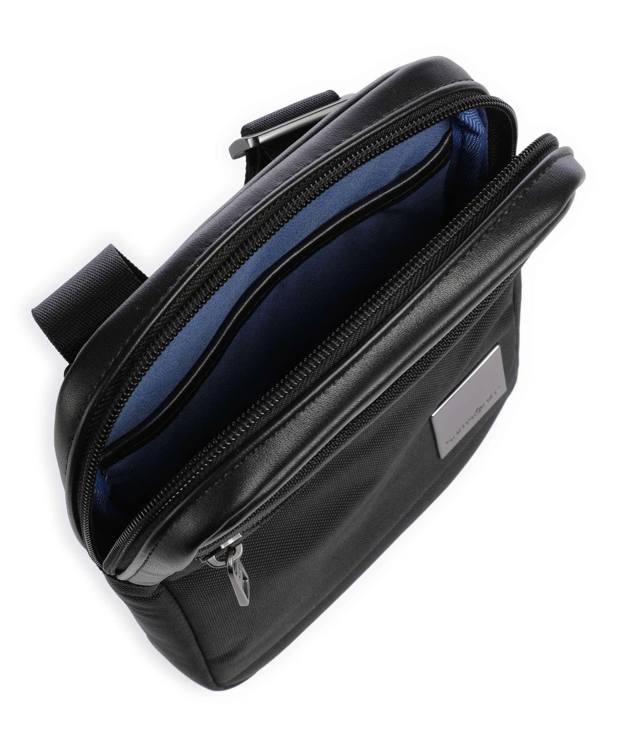  Samsonite Hip-Square S Borsa a tracolla poliestere riciclato nero  