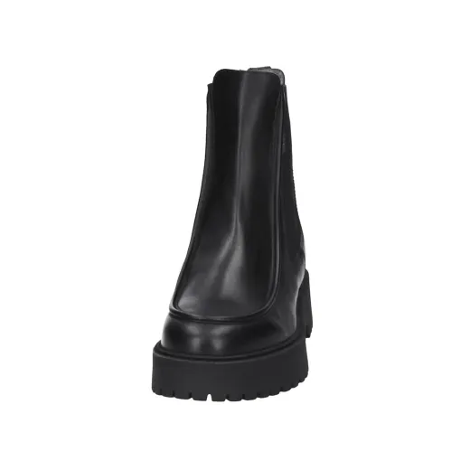 STIVALETTO NERO GIARDINI DONNA CHELSEA IN PELLE ELASTICI NERO I411392D100  