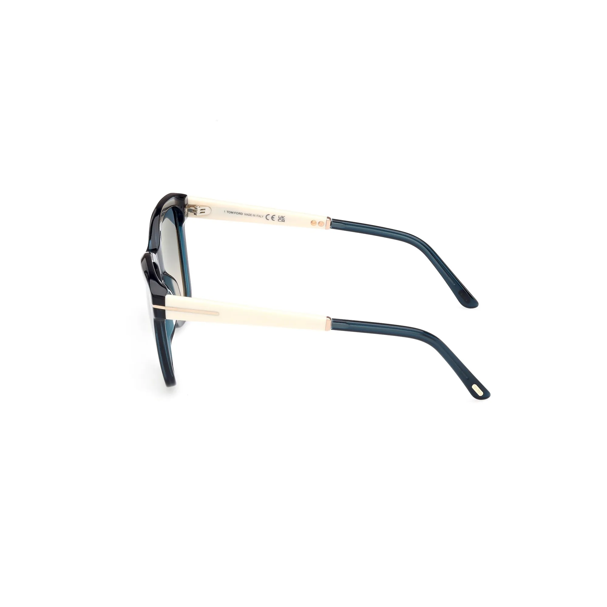   Tom Ford FT 1087 LUCIA - 90P Blu Brillante | Occhiale Da Sole Donna 