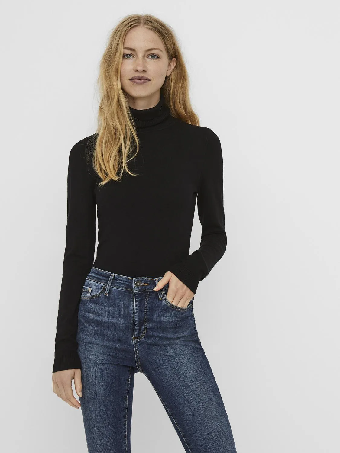 VERO MODA Maglione Donna - Nero modello 10231630